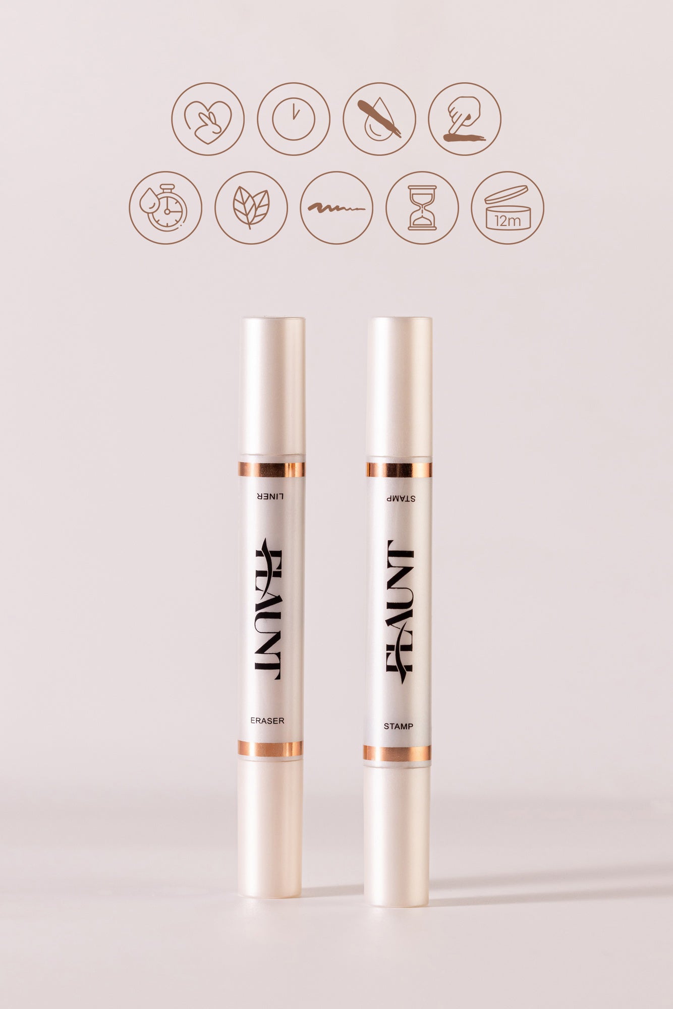 No Hassle Eyeliner Stamp Set - Black