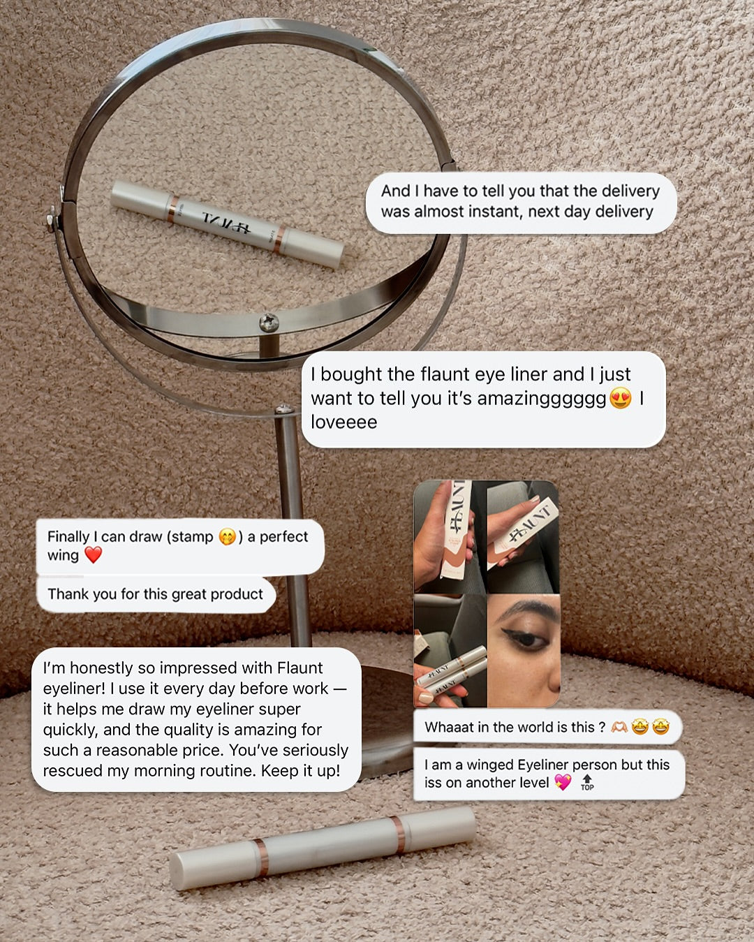 Your Eyeliner SOS: Flaunt's 3-in-1 Wing Stamp & Define Kit